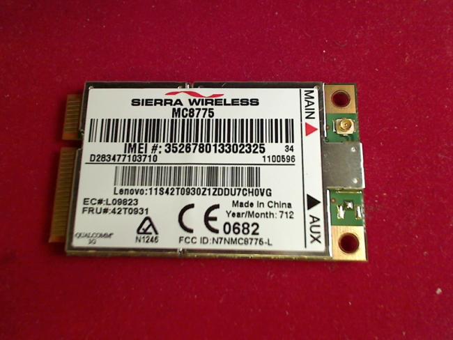 Wlan W-Lan WiFi Card Board Module board circuit board Lenovo T61 6463 15.4"