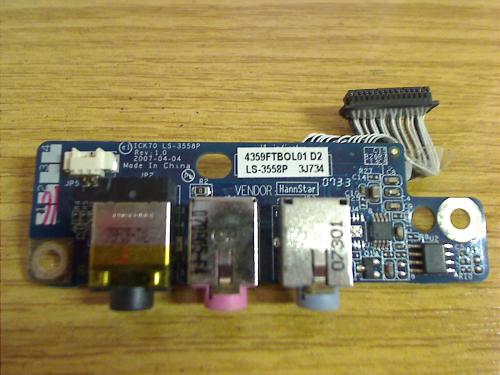 Audio Board circuit board Module board Sound Acer 7520G - 402G32