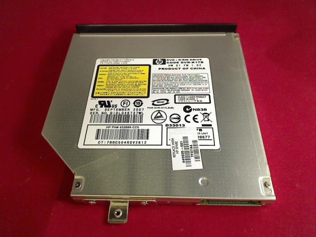 DVD Burner DVR-K17B with Bezel & Fixing HP DV6500 DV6545EG