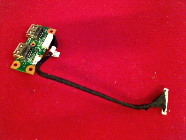 USB 2-Fach Port socket Board Cable cable Amilo Pi 3540 -2