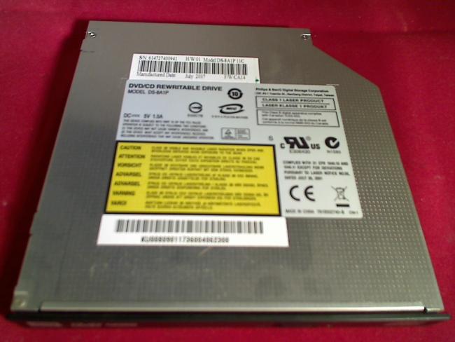 DVD Burner DS-8A1P with Bezel & Fixing Acer Aspire 9920G