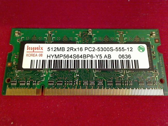 512 MB DDR2 PC2-5300S SODIMM Ram Memory Asus F3F