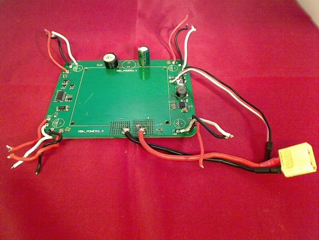 Akkuanschluss circuit board Board Module board with Cables XciteRC Rocket 400 GP
