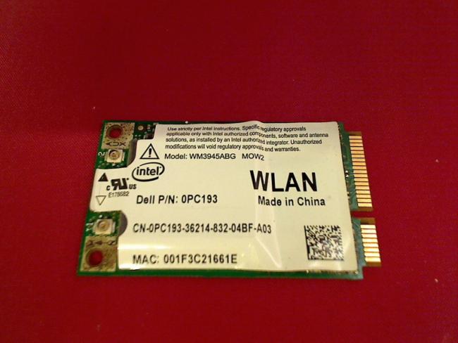 W-Lan WLan WiFi Card Board Module board circuit board Dell Precision M90