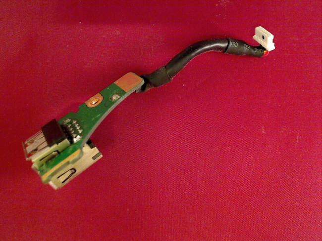 USB Port socket 2-fach Board circuit board Module board Dell M90 PP05XA
