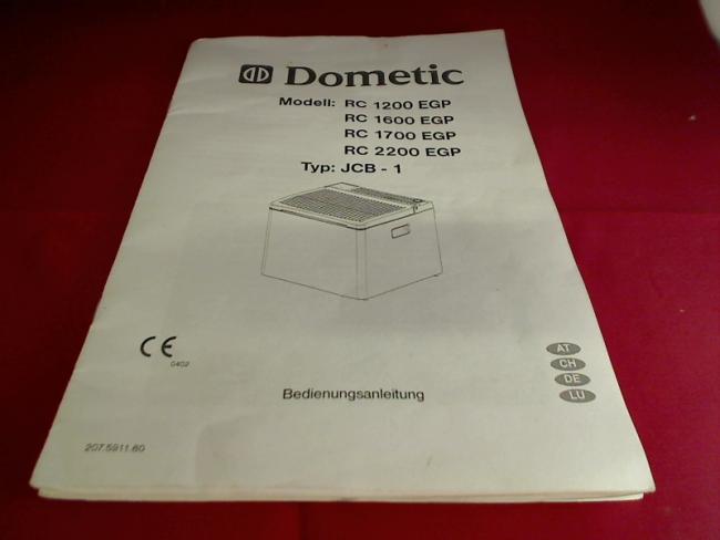 user manual Dometic CombiCool RC 1600 EGP