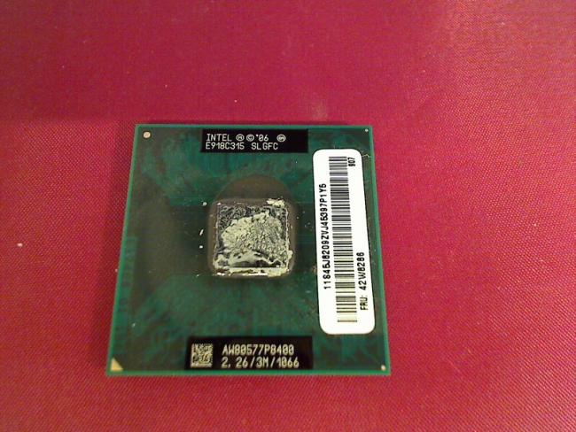 2.26 Intel P8400 Core 2 Duo CPU Prozessor Lenovo T500 2056-BZ8