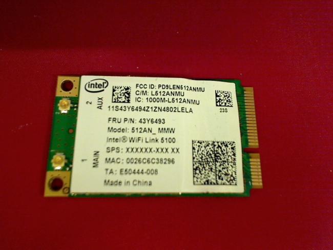 Wlan W-Lan WiFi Card Board Module board circuit board Lenovo T400 2768-GP6