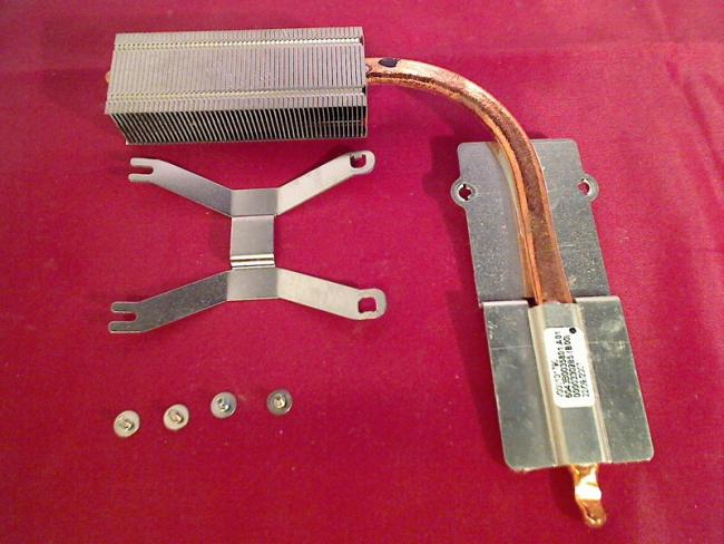 CPU chillers heat sink & Fixing Screws Toshiba Satellite A210-17S