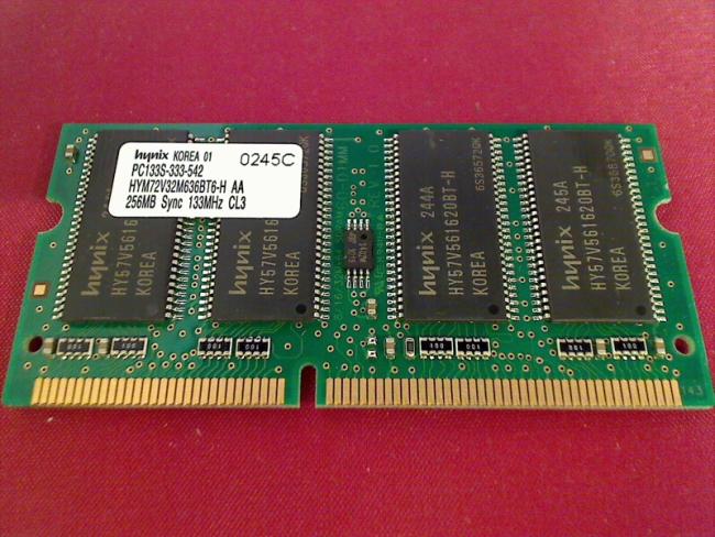 256MB SDRAM SODIMM PC133S Ram Memory Maxdata M-book 1000T