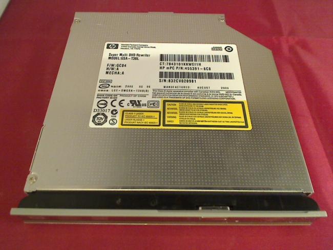 DVD Burner GSA-T30L SATA with Bezel & Fixing HP DV7 DV7-1106eg