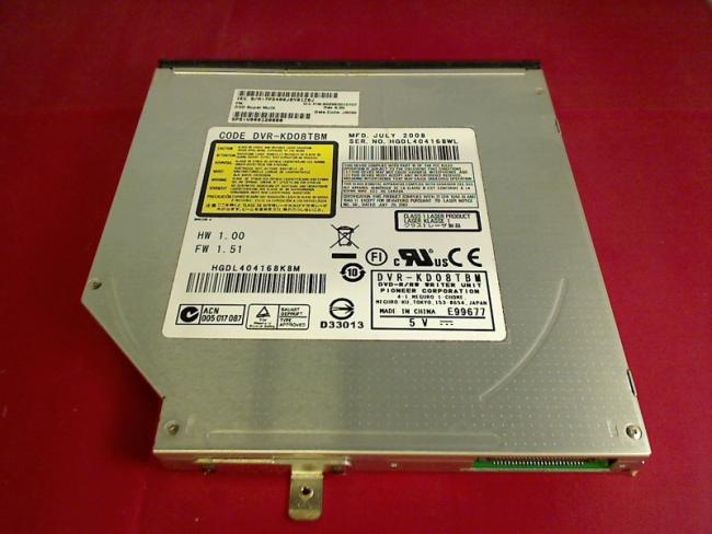 DVD Burner KD08TBM with Bezel & Fixing Toshiba Satellite L350-16S