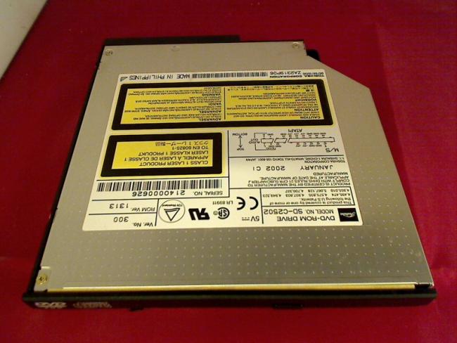 DVD-ROM Drive SD-C2502 with Bezel & Fixing Toshiba SP6000