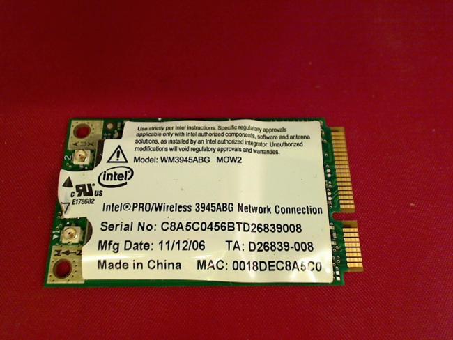 Wlan W-Lan WiFi Card Board Module board circuit board Siemens Lifebook E8210
