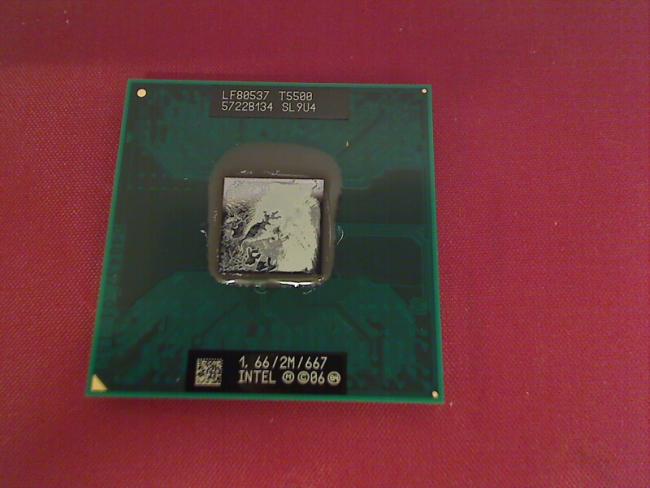 1.66 GHz Intel Core 2 Duo T5500 CPU Prozessor Dell Latitude D520 PP17L