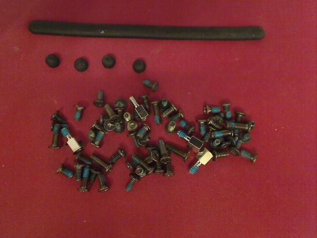 Screws Set Satz with Display Rubber Covers Dell Latitude D520 PP17L