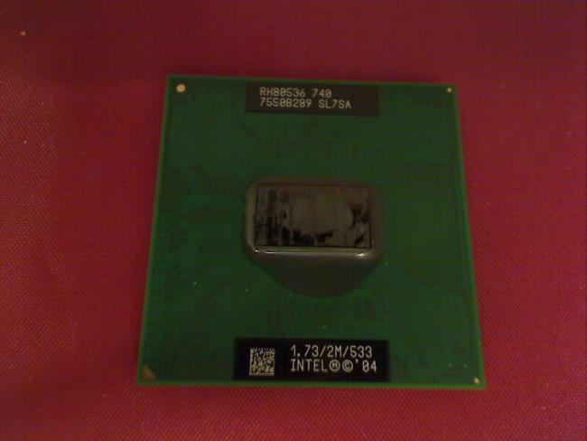 1.73 GHz Intel 740 Pentium M CPU Prozessor Dell Latitude D510 PP17L