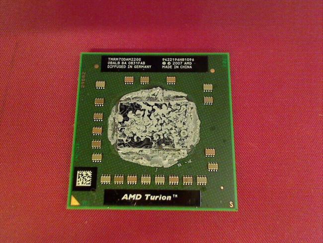 2 GHz AMD Turion 64 X2 RM70 CPU Prozessor HP Compaq 6735s