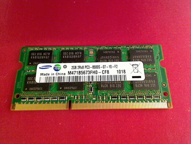 2GB DDR3 PC3-8500S Samsung SODIMM Ram Memory Toshiba L670 - 170