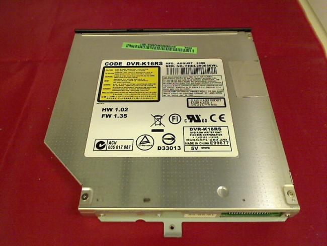 DVD Burner DVR-K16RS with Bezel & Fixing Acer 5100 5101AWLMi