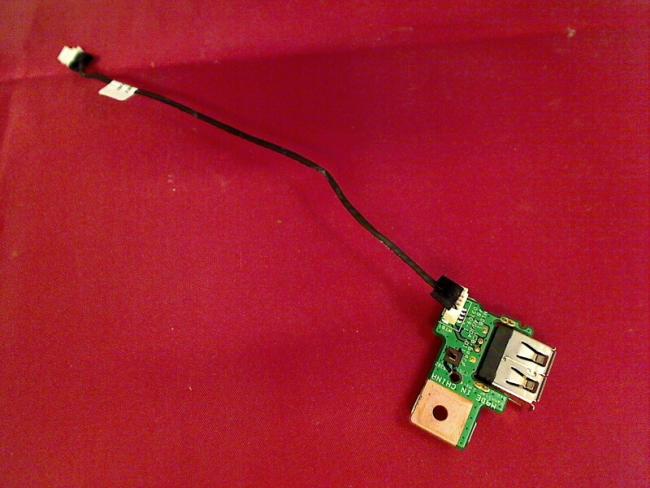 USB Port socket Board Cables Akoya MD98330 E6214