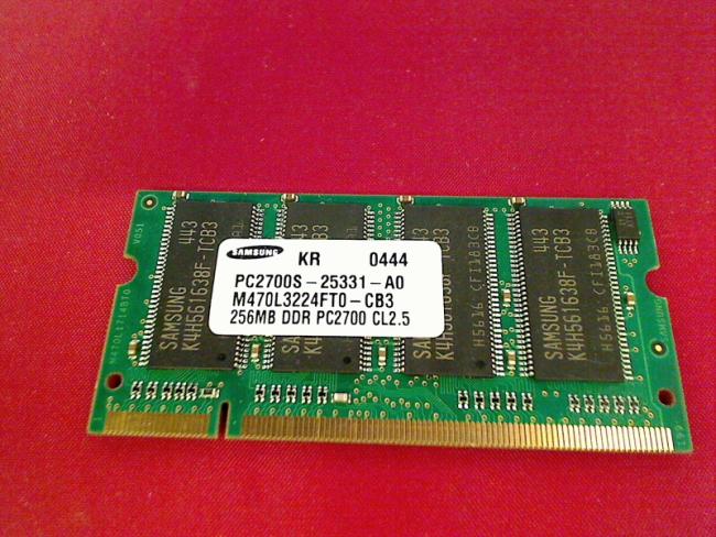 256MB DDR PC2700S Samsung SODIMM Ram Memory Toshiba M30X-148