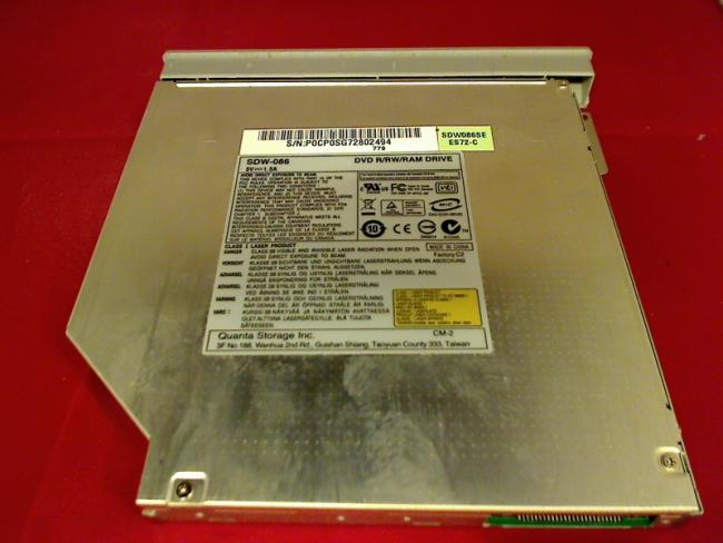 DVD Burner SDW-086 with Bezel & Fixing Sony PCG-7Y1M VGN-N38L