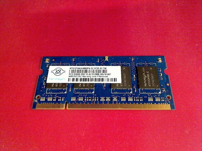 512MB DDR2 PC2-5300S SODIMM Ram Memory HP G7000 G7005EG