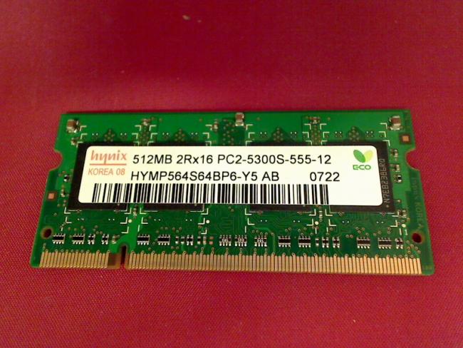 512MB DDR2-5300S SODIMM Hynix Ram Memory HP dv9700 dv9830eg