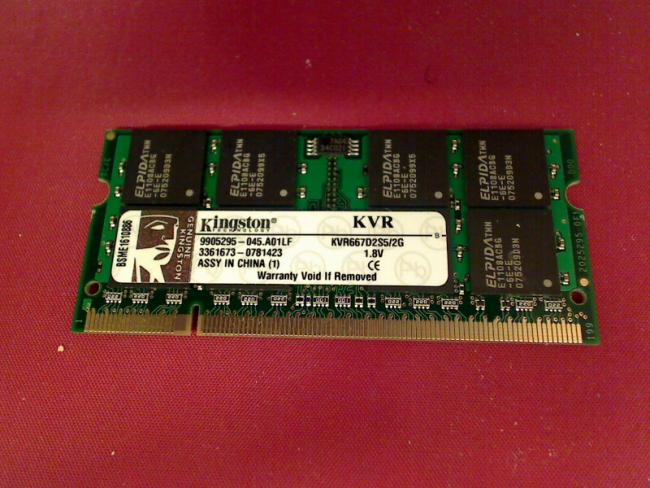 2GB Kingston KVR667D2S5/2G SODIMM DDR2 Asus X51L