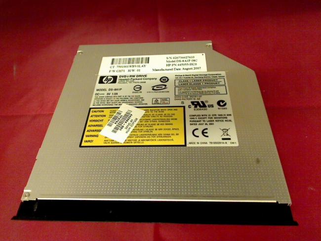Original DVD Burner DS-8A1P 442884-001 with Bezel & Fixing HP G6000 G6050EG