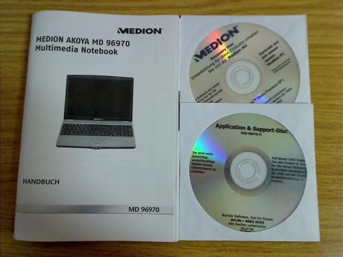 Recovery DVDs & Handbuch for Medion MD96970