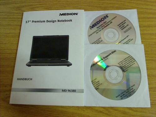 Recovery DVDs & Handbuch for Medion MD96380
