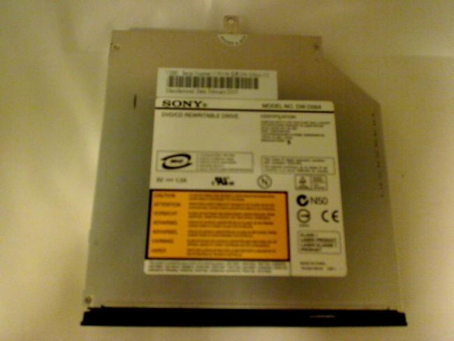DVD Burner IDE DW-D56A with Bezel & Fixing MSI EX600 MS-16362