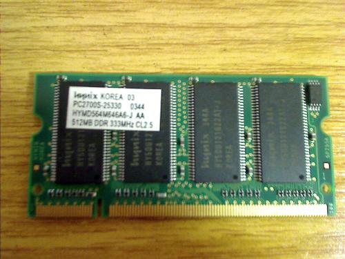 512 MB Ram Memory DDR1 333MHz PC2700S HP Compaq nx7010 PP2080