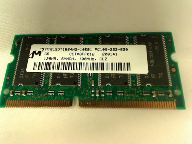 128MB SDRAMM PC100 100MHz Ram Memory Fujitsu LIFEBOOK E-6540