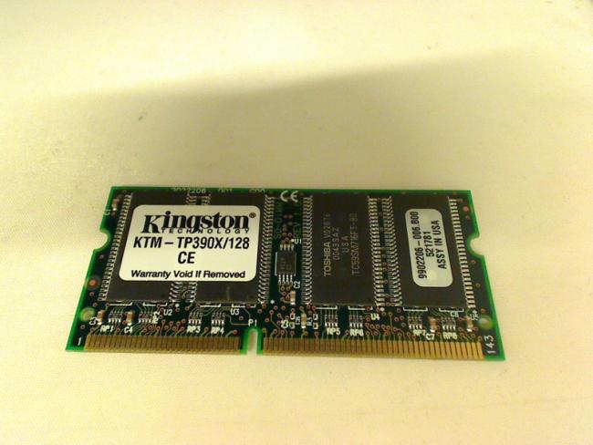 128MB Kingston KTM-TP390X/128 SSD Ram Memory Sony PCG-932A