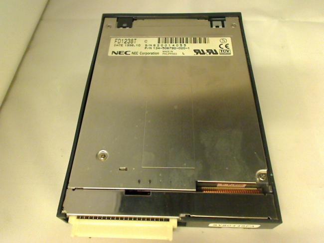 Floppy Diskettenlaufwerk FD1238T with mounting frames NEC Versa LX