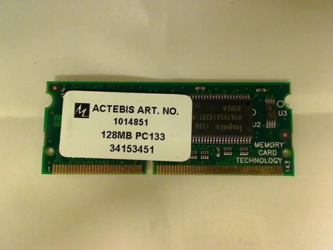 128MB ACTEBIS 1014851 SDRAM SODIMM Ram Arbeitsspeicher Targa Xtender 400
