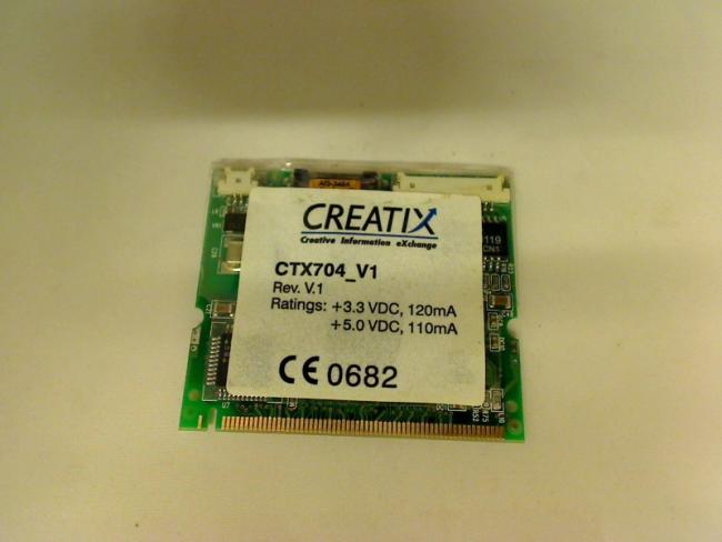 Modem Netzwerk Lan Card Board Module board CTX704_V1 Medion MD9703