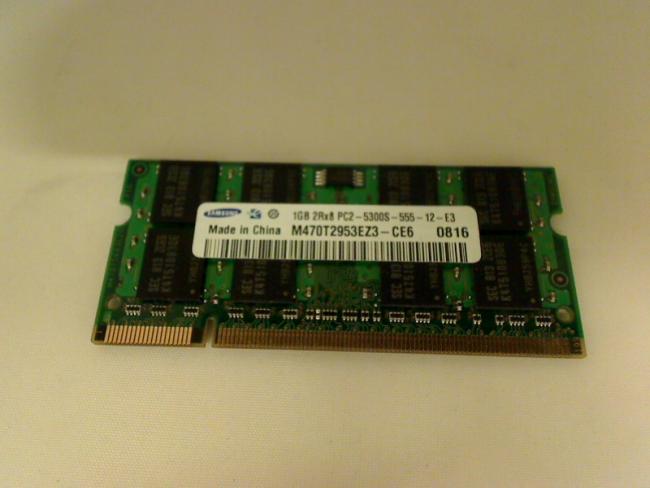 1GB DDR2 PC2-5300S SOSIMM Ram Memory Samsung Aura R60 plus NP-R60Y