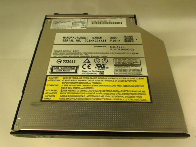 DVD Burner UJDA770 with Blende, Fixing & Adapter Fujitsu E8110 E Series
