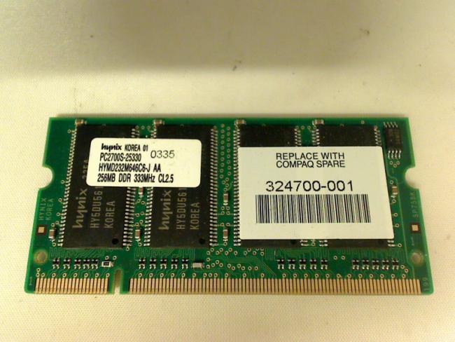 256MB DDR SODIMM PC-2700S hynix Ram Memory HP Pavilion zd7000