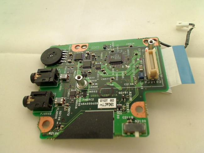 Audio Sound Card Reader Board Module board Cables Toshiba P3500