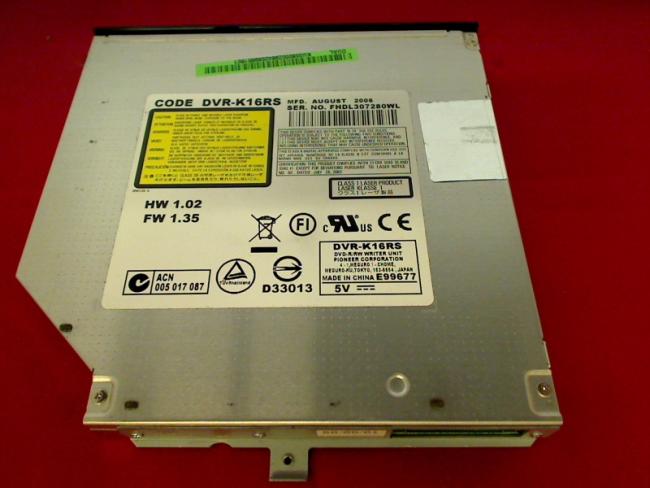 DVD Burner IDE DVR-K16RS with Bezel & Fixing Acer Aspire 5100 (2)