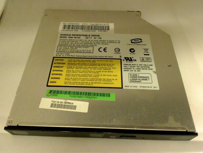 DVD Burner SSM-8515S IDE with Bezel & Fixing Compal EL80