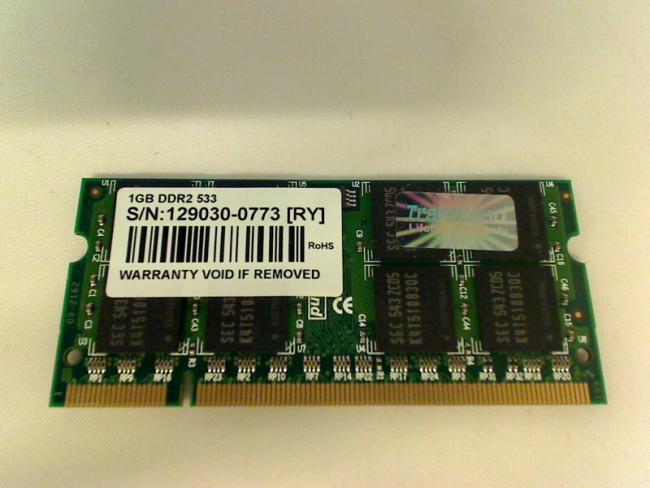 1GB DDR2 533Transcend SODIMM Ram Memory Memory Acer Aspire 3050 3053WXM