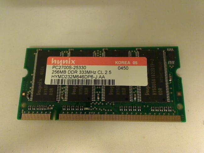 256MB DDR PC2700S 333 Hynix SODIMM Ram Memory Fujitsu Amilo-A CY26