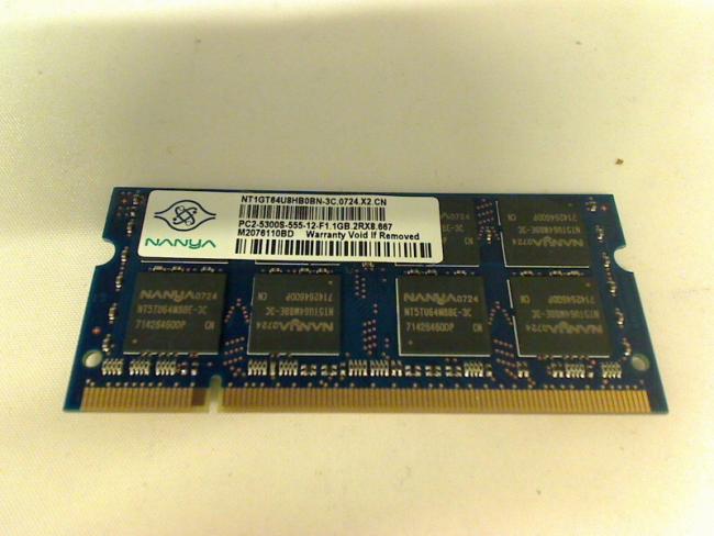 1GB DDR2 PC2-5300S Nanya SODIMM Ram Memory Acer Aspire 5710 JDW50