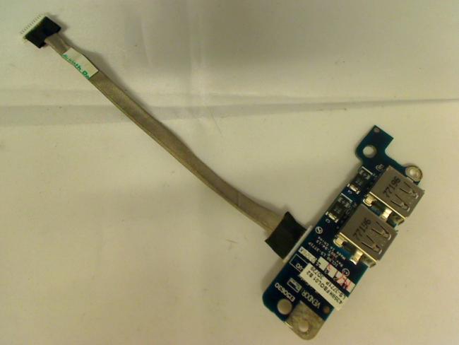 USB Port socket 2-fach Board Module board circuit board Cables Acer Aspire 5310